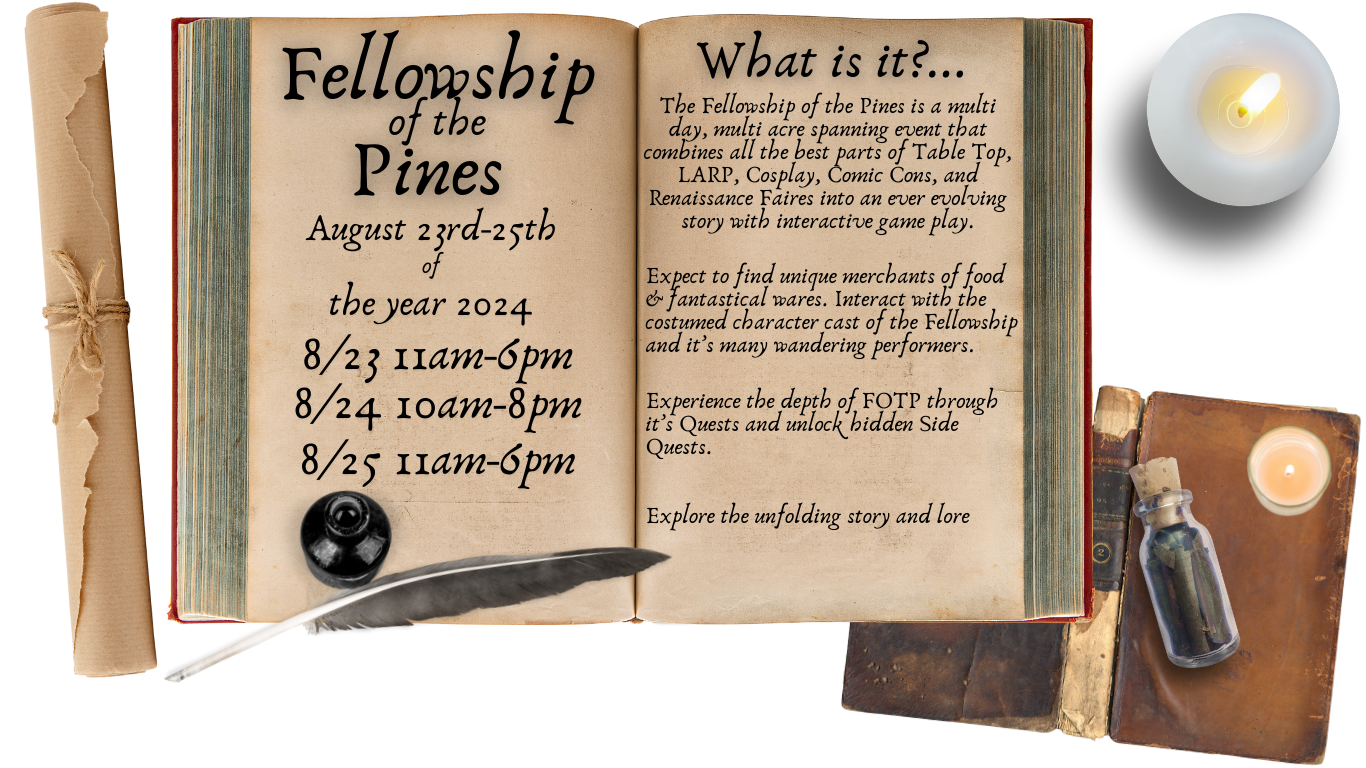 Fellowship of the Pines Schedule